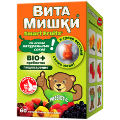 ВитаМишки Био+ Пребиотик паст.жев. 60 шт. Pharma Med