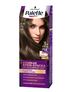 Стойкая крем-краска для волос Palette N5 (6-0) 110 мл