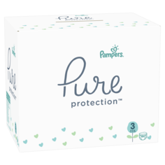 Подгузники Pampers Pure Protection Midi 3 (6-10 кг), 180 шт.