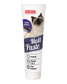 Паста для выведения шерсти для кошек Beaphar Malt Paste, 100 г