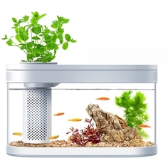 Аквариум для рыб Xiaomi Geometry Fish Tank Aquaponics Ecosystem C180 Standart Set 9 литров