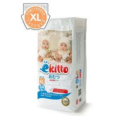 Трусики -подгузники Ekitto XL ( 12+ кг) 34 шт