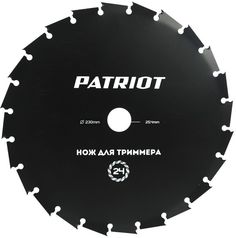 Сменный нож для садовых триммеров PATRIOT TBS-24, 255мм [809115217] Патриот