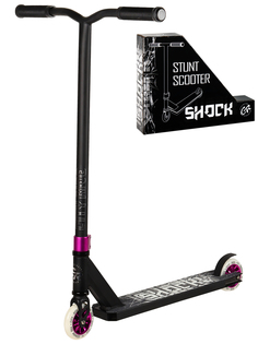Самокат трюковый CITY-RIDE SHOCK, колеса PU 100/100 мм, CR-SS-00VT