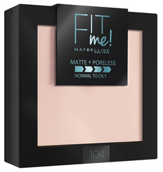 Пудра Maybelline New York Fit Me 104 Светло-бежевый 9 г