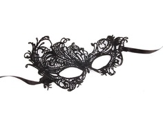 Черная ажурная текстильная маска Марго Bior Toys