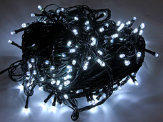 Световая гирлянда новогодняя Волшебная страна LED100-5-W 5 м белый теплый