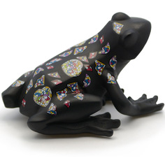 Статуэтка Nadal 763213 Frog Black (Лягушка черная)
