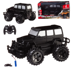 Машинка на радиоуправлении Junfa трюковая Внедорожник 24Ггц 1:14 WD-12429/чёрный