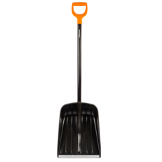 Лопата для уборки снега Fiskars 1065458 несъемный черенок