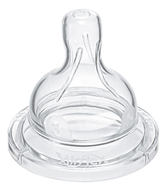 Соска Philips Avent Classic поток средний (с 3 мес) 2 шт.