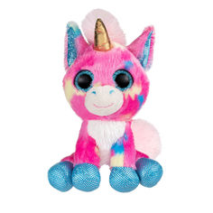 Игрушка мягкая Fancy Глазастик Единорог 15*10*12см