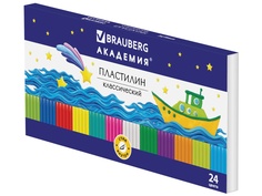 Набор для лепки Brauberg 24 цвета 480g 105899