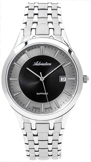 Наручные часы мужские Adriatica A1236.5114Q2 серебристые