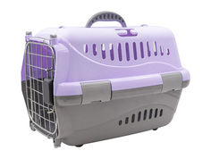 Контейнер для собаки ZooExpress 36x55x34см фиолетовый