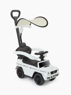 Детская машинка-каталка Happy Baby марки Mercedes Benz G350d (Mercedes - white) 50010-б