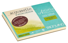 Альбом-склейка Fabriano Artistico Traditional White Торшон для акварели 12 x 18 см 25 л