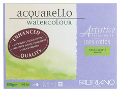 Альбом-склейка для акварели Fabriano Artistico Extra White Торшон 23 x 30 см 20 л 300 г