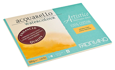 Альбом-склейка Fabriano Artistico Traditional White Фин для акварели 31 x 51 см 15 л 300 г