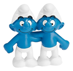 Фигурка Смурфики Гномики Близнецы Schleich The Smurfs 20722