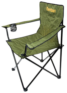 Кресло кемпинговое BoyScout Раскладное с подлокотниками 84x53x81 см 61063