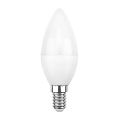 Лампа светодиодная Rexant Свеча, Е14, 9,5 Вт, 4000 К, нейтральный свет