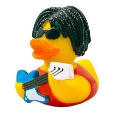 Игрушка для ванны Funny Ducks, сувенир "Рокер уточка", 1948
