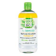 Двухфазная мицеллярная вода SO’BiO etic Бамбук 500 мл