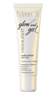 Хайлайтер кремовый для лица Eveline Glow and Go Gold Glow 20 мл