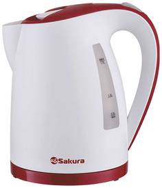 Чайник электрический SAKURA SA-2346WR White/Red