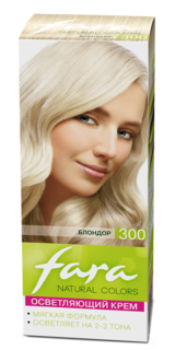 Краска для волос «Natural Colors», тон 300 блондор Fara