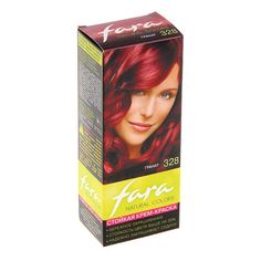 Краска для волос «Natural Colors», тон 328 гранат Fara