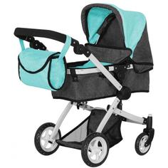 Коляска для кукол Carrello Maestro 2 в 1 Middle Blue