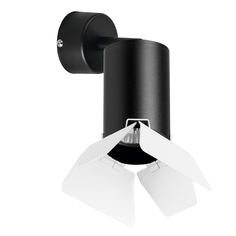 Спот черно-белый Lightstar Rullo RB437436