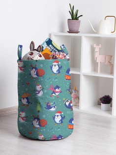 Корзина для игрушек JoyArty Зимние забавы зверей 35x50 см