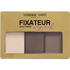 Набор для бровей Vivienne Sabo Fixateur Superb тон 01