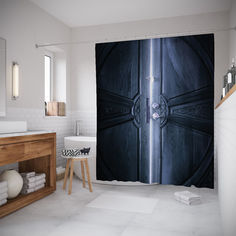 Штора для ванной JoyArty «Дверь к чудесам» 180x200