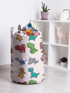 Корзина для игрушек JoyArty Парад динозавров 35x50 см