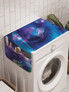 Органайзер "Ледяная фея" на стиральную машину, 45x120 см Ambesonne