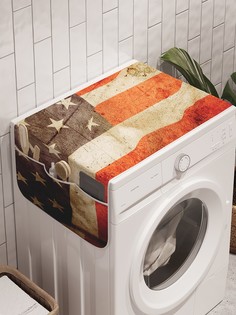 Органайзер "Национальный флаг" на стиральную машину, 45x120 см Ambesonne