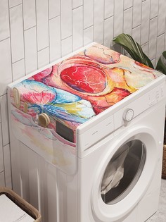 Органайзер "Птичья смерть" на стиральную машину, 45x120 см Ambesonne