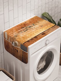 Органайзер "Праздничное украшение" на стиральную машину, 45x120 см Ambesonne