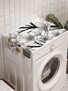 Органайзер "Ветка таинства" на стиральную машину, 45x120 см Ambesonne