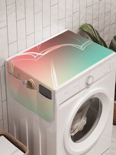 Органайзер "Дождевая погода" на стиральную машину, 45x120 см Ambesonne