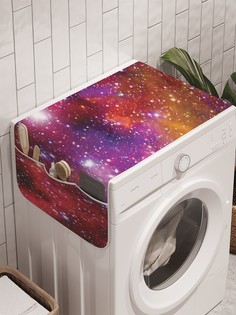 Органайзер "Красочные звезды" на стиральную машину, 45x120 см Ambesonne