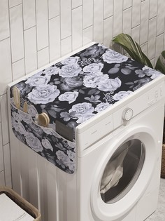 Органайзер "Страстные розы" на стиральную машину, 45x120 см Ambesonne