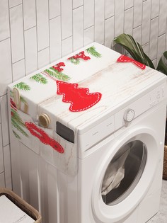 Органайзер "В ожидании чуда" на стиральную машину, 45x120 см Ambesonne