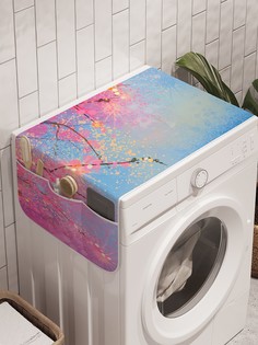 Органайзер "Фруктовое дерево" на стиральную машину, 45x120 см Ambesonne