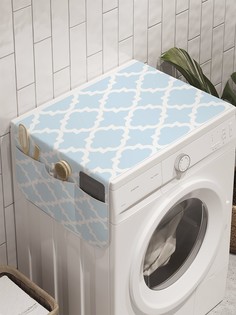 Органайзер "Простой орнамент" на стиральную машину, 45x120 см Ambesonne