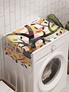 Органайзер "Одинокое дерево" на стиральную машину, 45x120 см Ambesonne